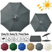 Toldo de Repuesto para Sombrilla de 6/8 Varillas, Impermeable, Resistente a la Intemperie, Anti-UV, Cubierta de Repuesto para Sombrilla de Patio Grande