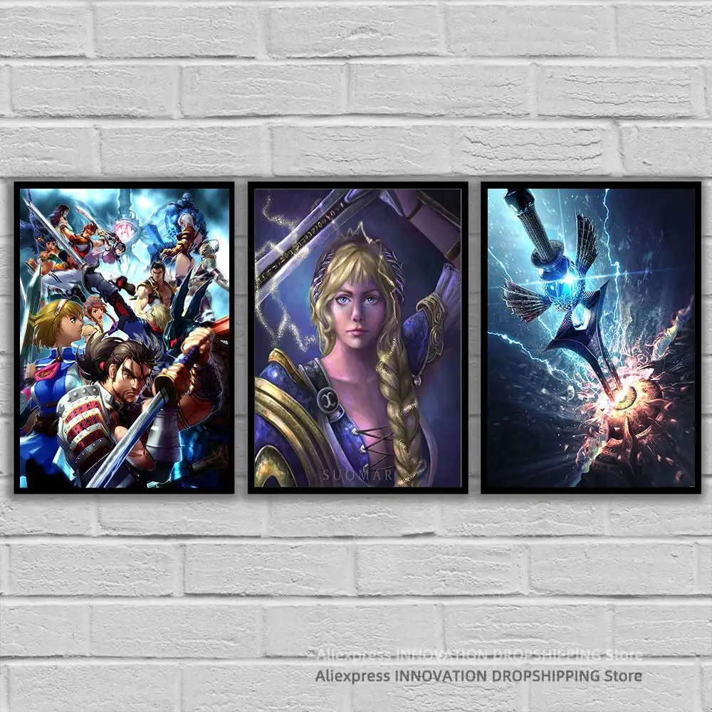 Soul Calibur VI Game Poster Print Canvas Painting Art Wall Picture Home Decor