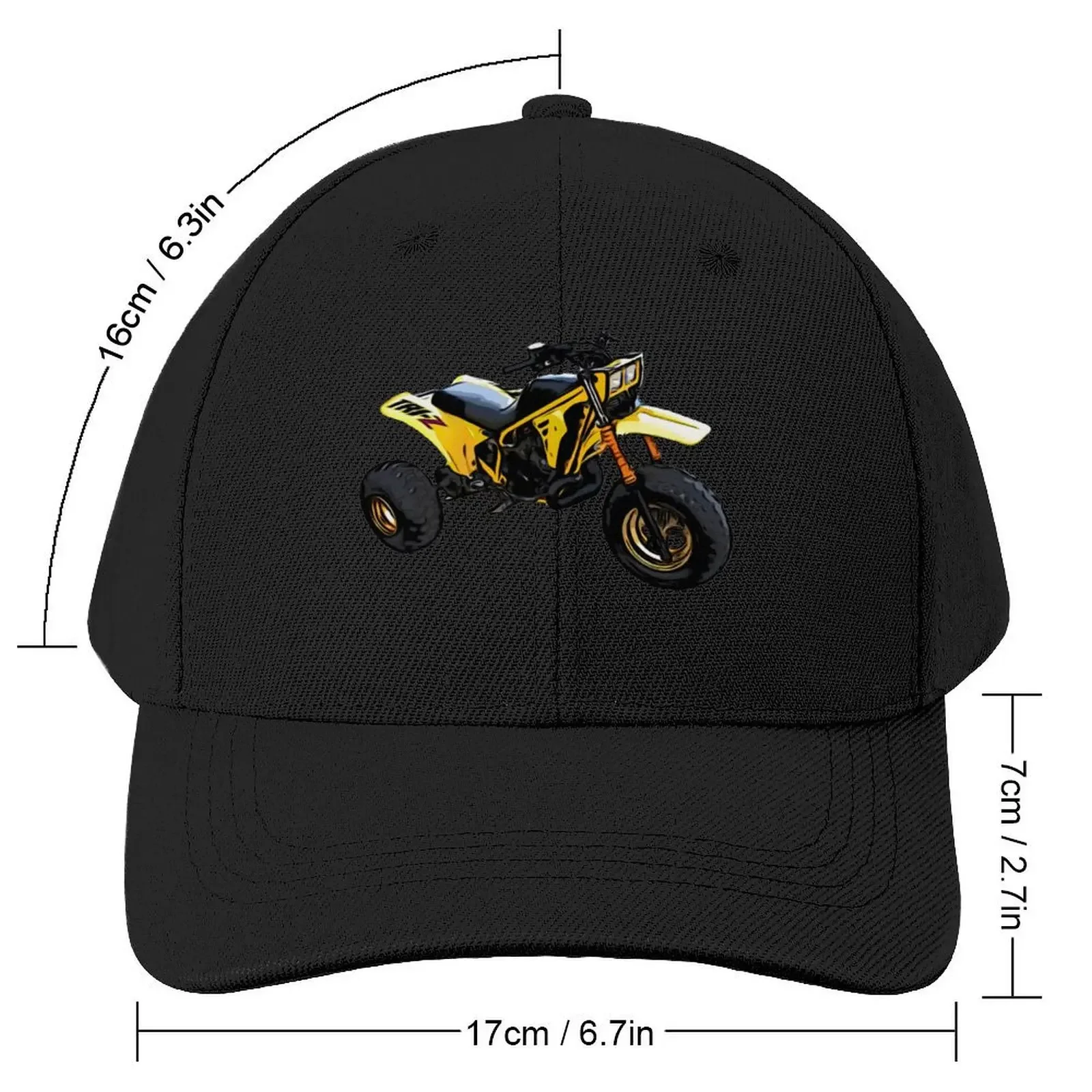 TRI-Z Three Wheeler Baseball Cap Sunhat Golf Women's Golf Clothing Men's