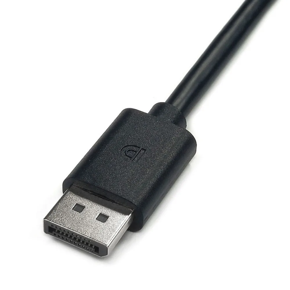 Cabo DisplayPort para DisplayPort, Macho para Macho, Cabo banhado a ouro, Compatível para Lenovo, Dell, HP, ASUS, DP para DP, 1,5 m