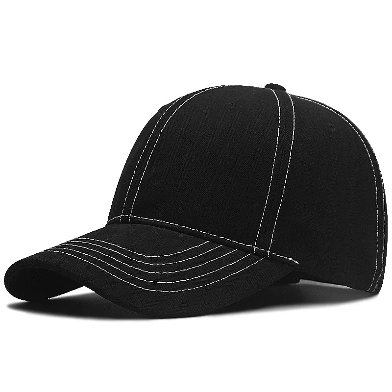 

2023 Man Woman High Quality Cotton Big Size Baseball Cap Male Cool Hiphop Snapback Dad Sun Hat 56-61cm 62-68cm Free Shipping