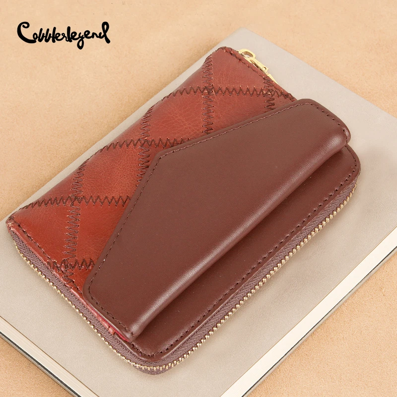 New Women Wallet Genuine Leather Lady Wallets High Quality Female Hasp Design Coin Purse ID Card Holder Short Wallet Purse