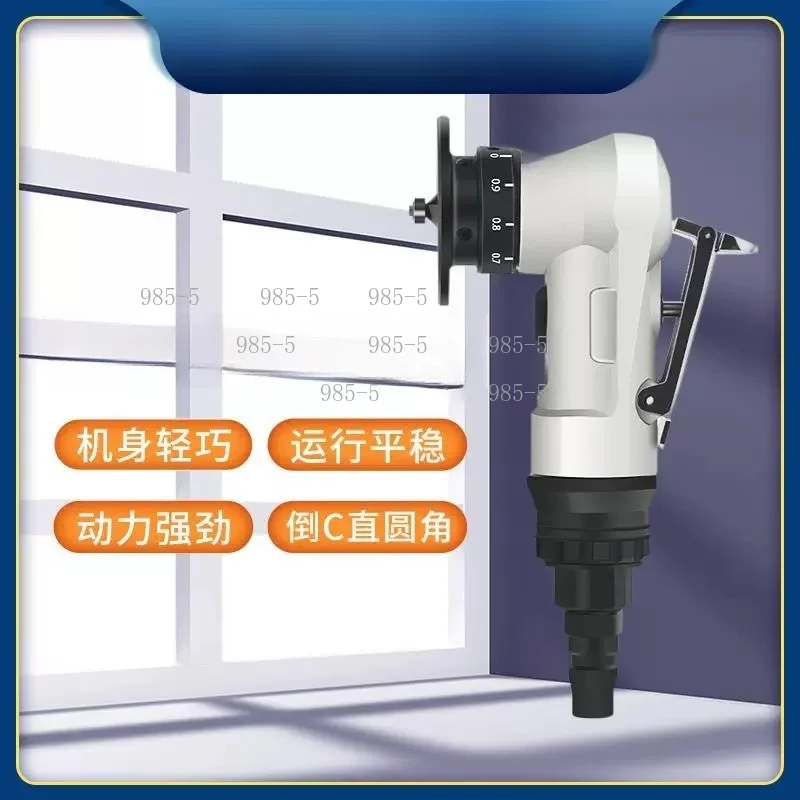 Mini Handheld Pneumatic Metal Trimming Machine J845 G3, Arc Grinder & Bevel Chamfer Deburring Tool