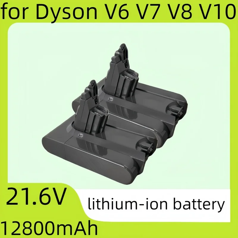 

Suitable for Dyson V8 new battery, lithium-ion rechargeable battery, suitable for Dyson SV10 series, 6800mAh, 100% original