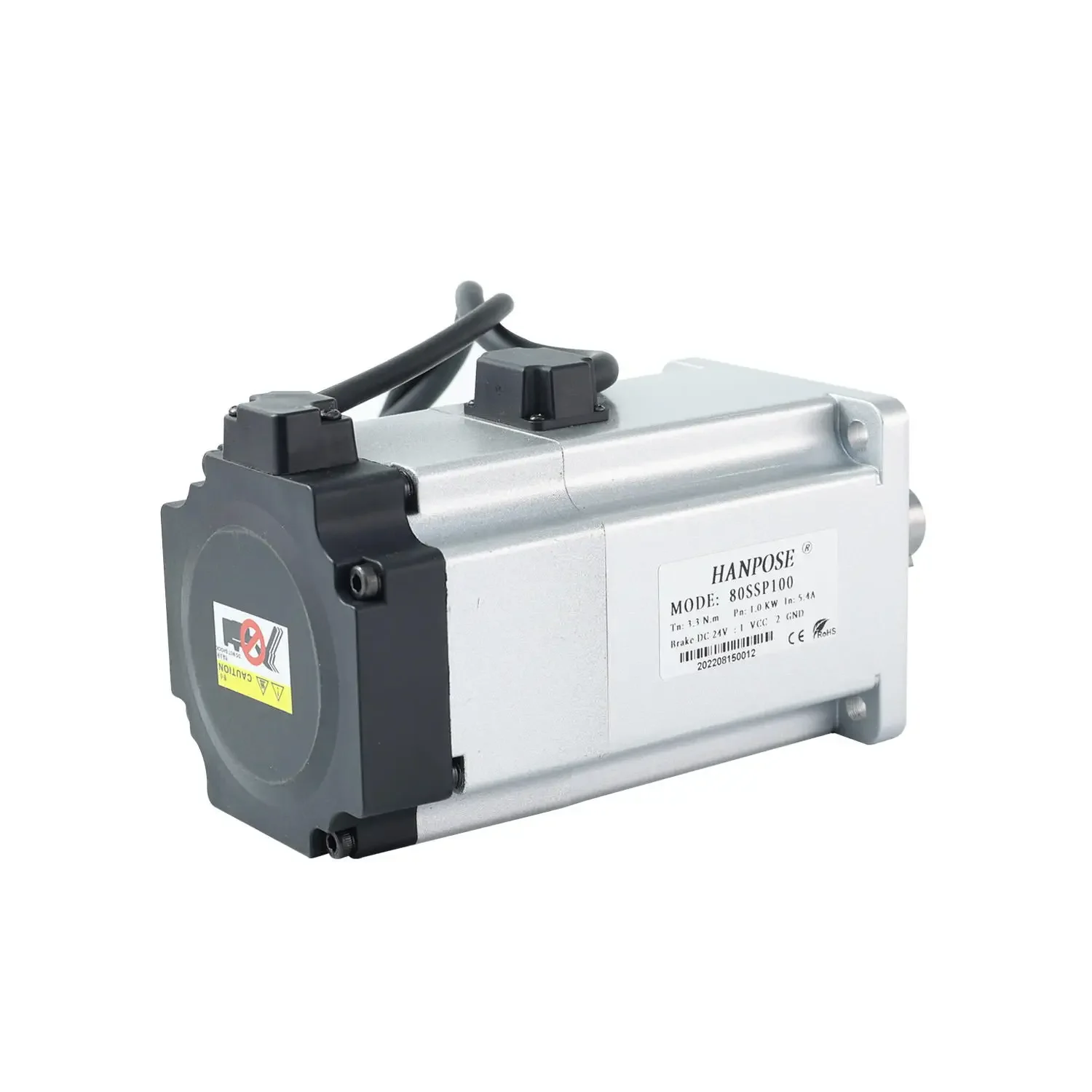 

Hanpose Servo Motor With Brakes Motor1000w 80ssp100 3.3n.M 5.4a Constant Torque 6000rpm Packing Machine 1kw Ac Servo Motor