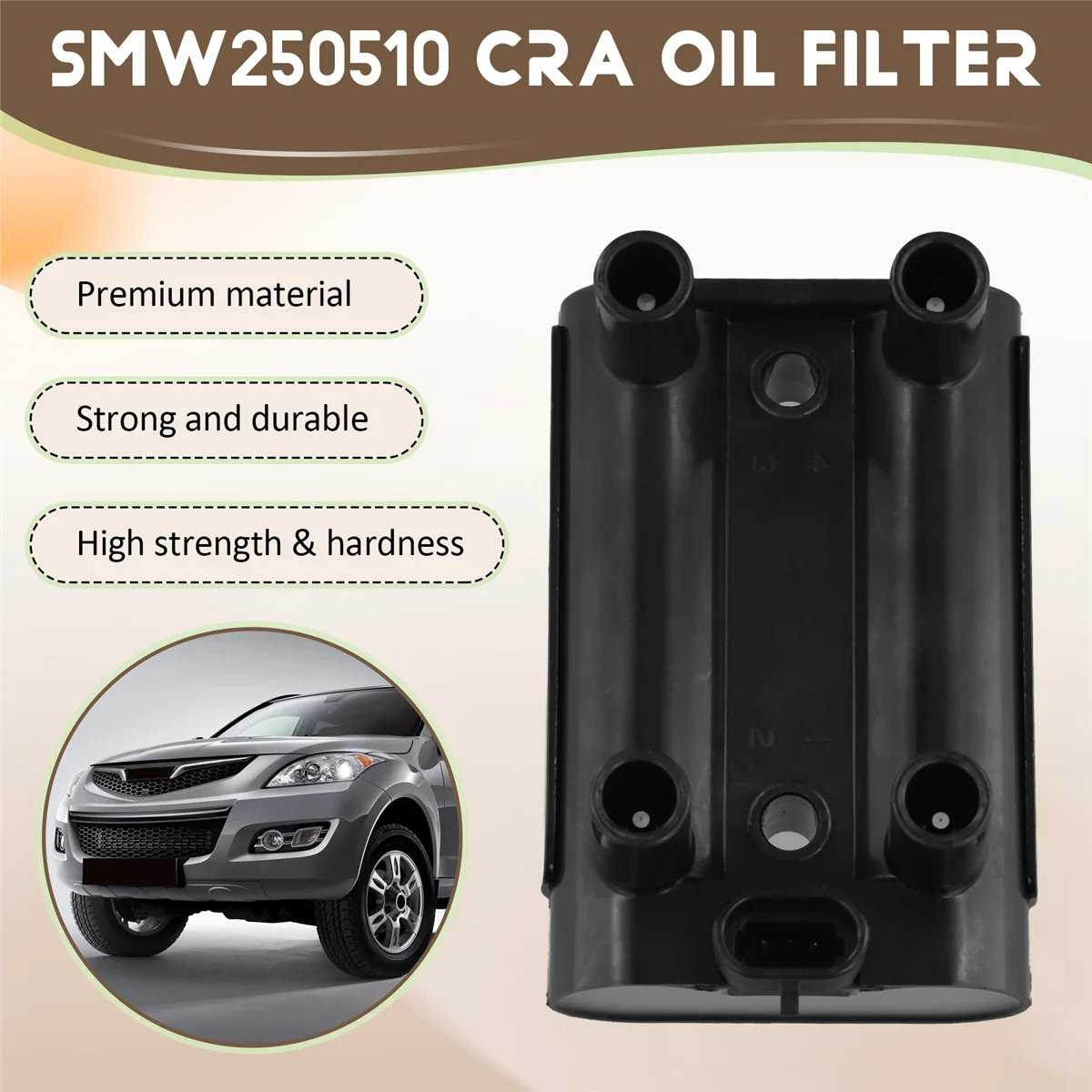 

Прочный для Great Wall Haval CUV H3 H5 Wingle 3 Wingle 5, катушка зажигания