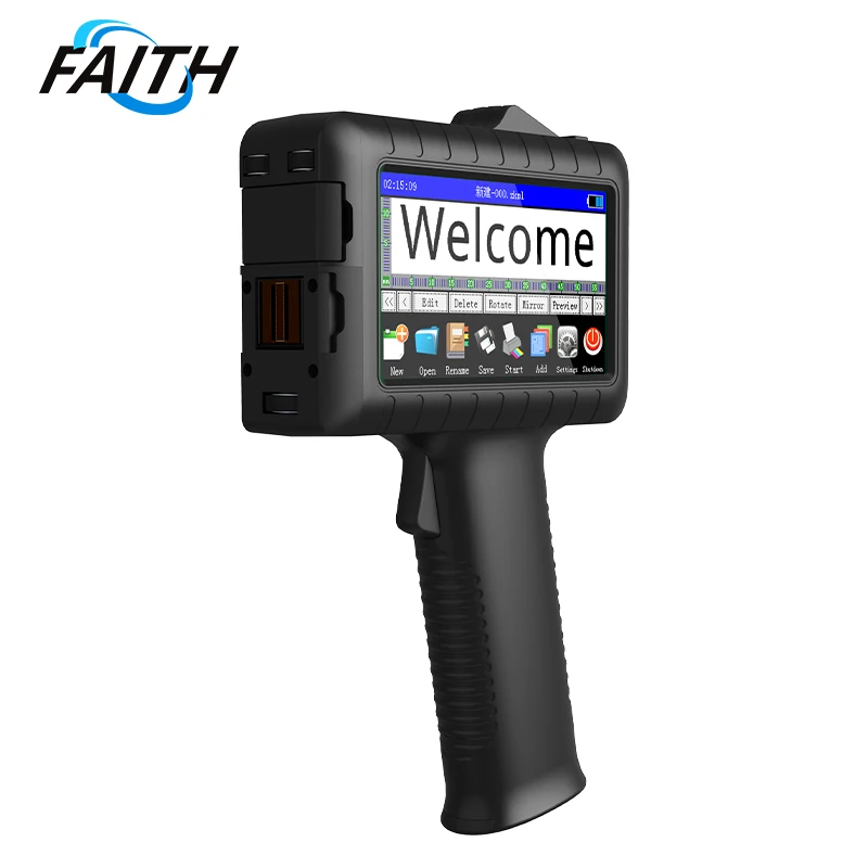 Imagem -02 - Faith-multifuncional Inkjet Printer Data e qr Code Printing Serial Number Coding Machine para Embalagem 127 Milímetros