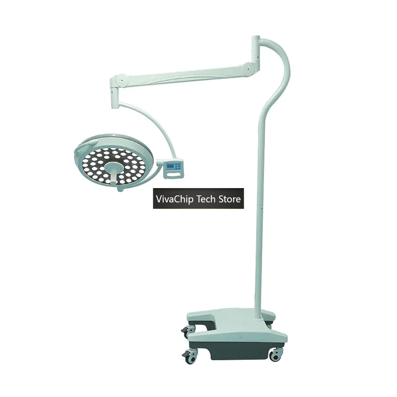 VivaCTFloor Standing Veterinary Shadowless Light Deluxe Arm LED500 Operating Light Mobile Medical Shadowless Light For Sale