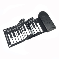 49 Key Roll Up Foldable Portable Piano Keyboard,Music Learning Tool Ideal for Kids, Beginners, Travel, and Home Practice