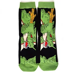 Chaussettes de dessin animé Anime pour hommes, chaussettes de skateboard, chaussettes décontractées pour adultes, Rick Cosplay