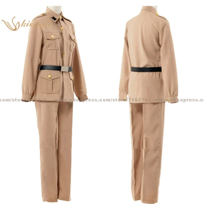 Kisstyle Fashion Hetalia: Axis Powers Southern Italy Romano Rovino Vargas Uniform Clothing Cosplay Costume,Customized Accepted