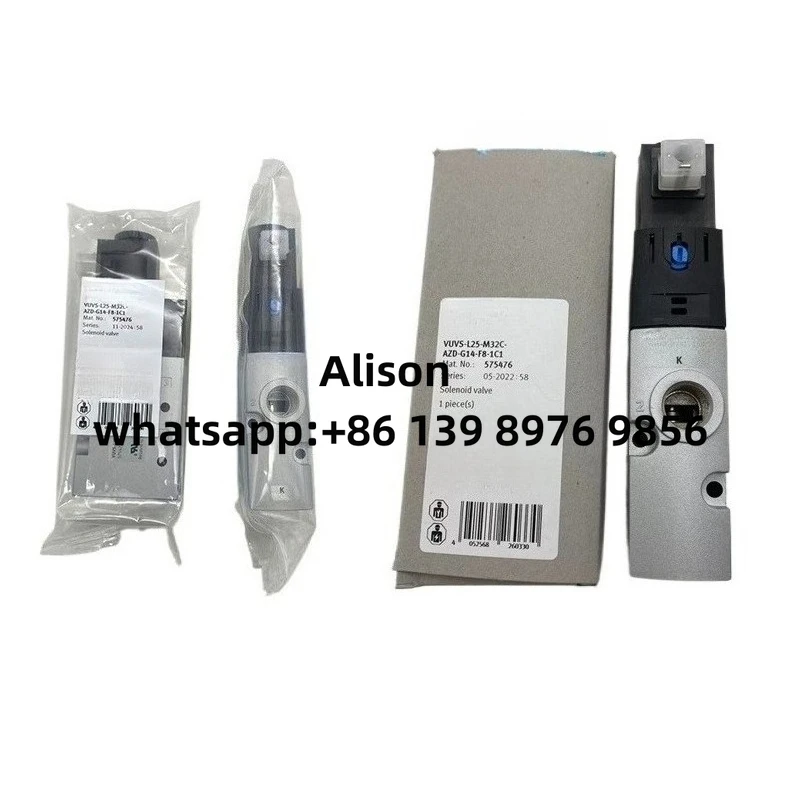 

Original solenoid valve VUVS-L25-M32C-AZD-G14-F8 575472 VUVS-L25-M32C-AZD-G14-F8-1C1 575476 VUVS-L25-M32C-AZD-G14-F8-1B2 575480