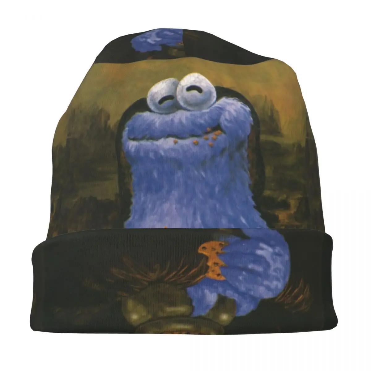 Cookie Monsters Cartoon Skullies Berretti Cappelli Sesame Street SesameStreet Hip Hop Uomo Donna Street Caps Cappello multifunzione Bonnet
