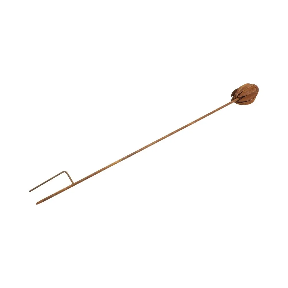 For Lawn Porch Pathway Rusty Echinacea Stake As Shown Rustic Echinacea Garden Stake Garden Accent Sturdy Iron Construction