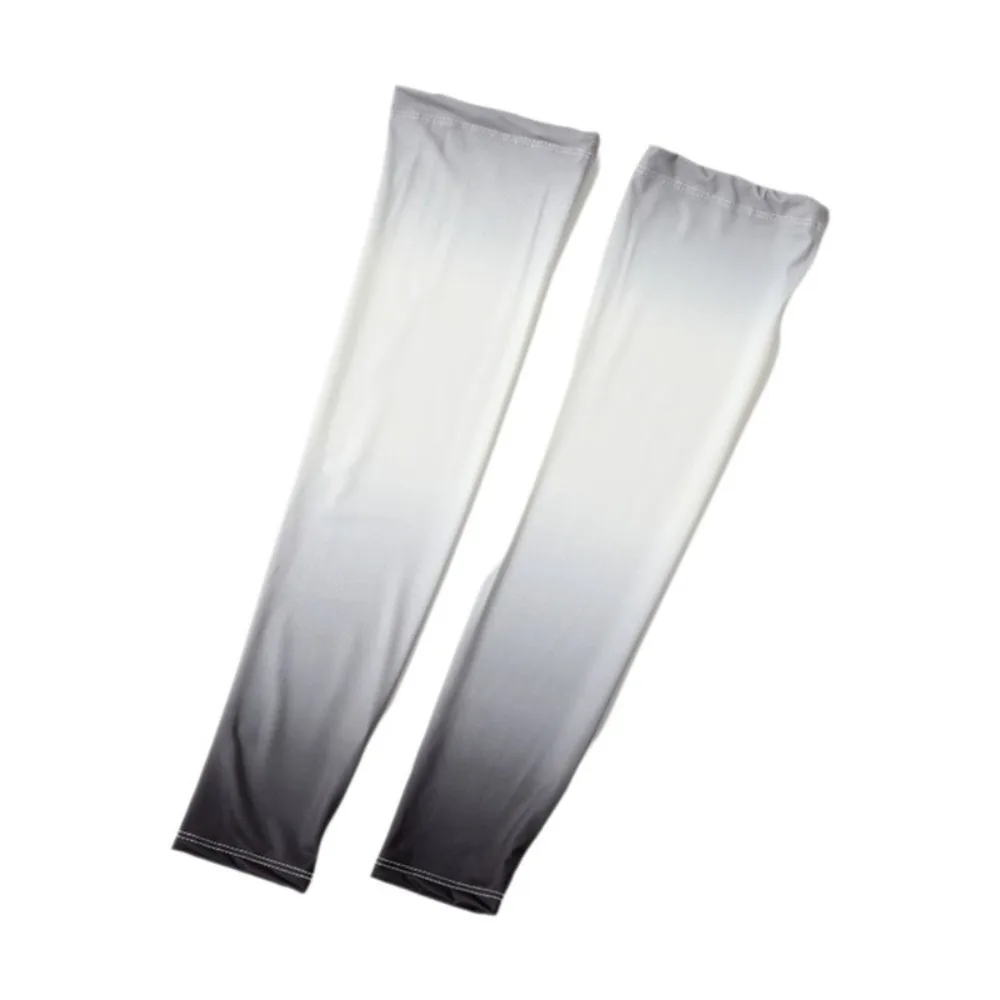 

Солнцезащитные рукава из ледяного шелка с градиентным эффектом, тонкие, для велоспорта, женские