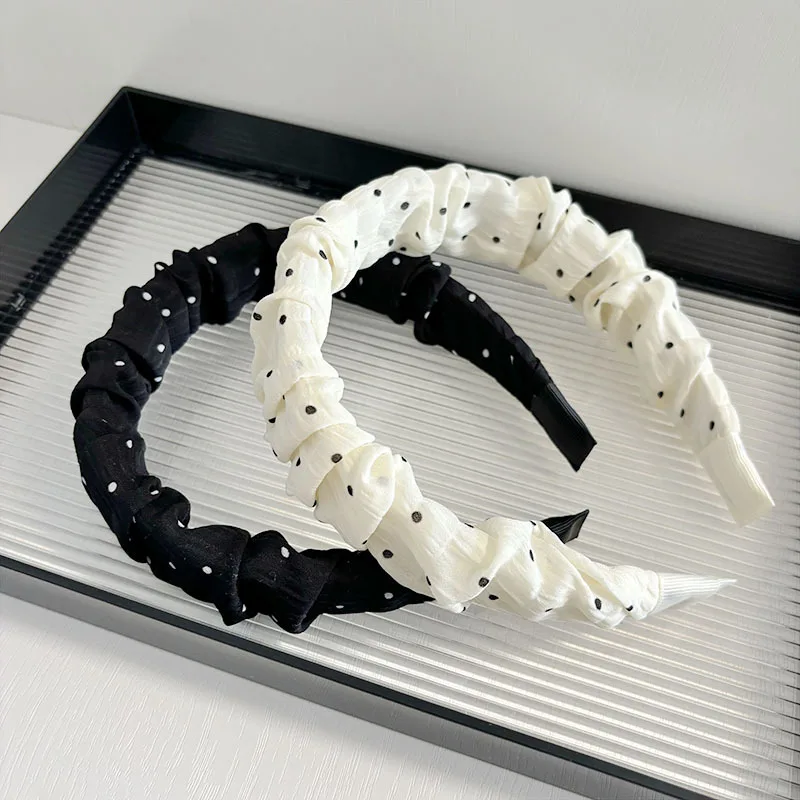 

Fashion Sponge Headband Wide Volumizing Design for Women Face Washing Skincare Daily Hair Accessories