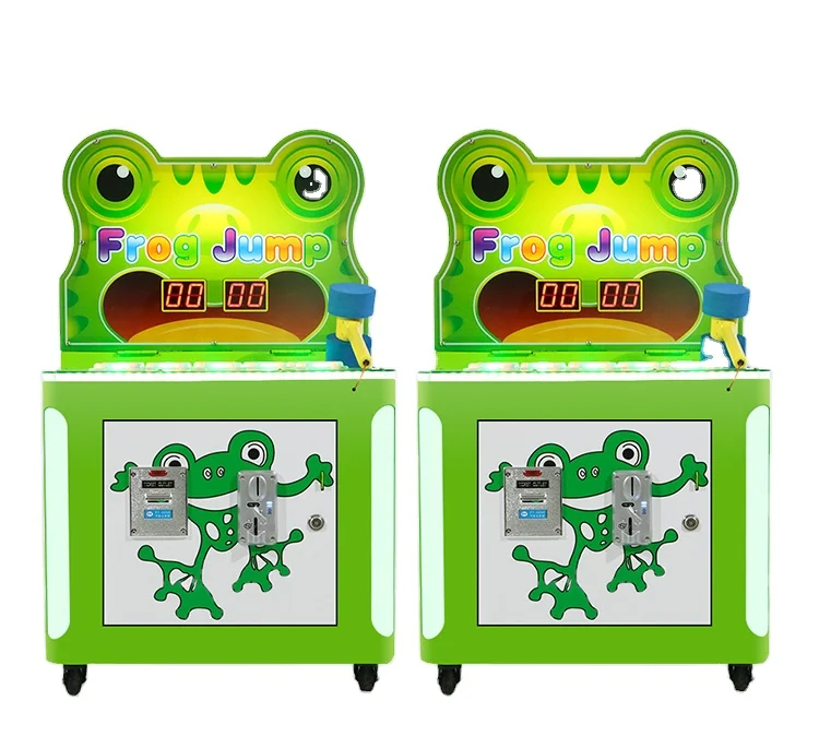 

Hot Sale Factory Price Kids Coin Operated Game Machine Whack-a-Mole Hit Frog Arcade Game Machine