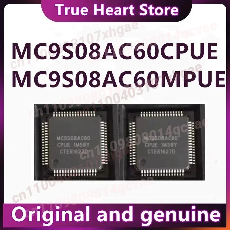 

5PCS/LOT MC9S08AC60CPUE MC9S08AC60MPUE QFP64 New Original