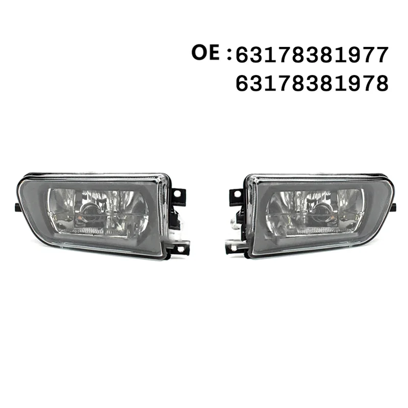 

New Arrival 1Pair Front Bumper Fog Light Housing 63178381977 63178381978 For BMW 5 Series E39 528I 540I Z3 1997-2000