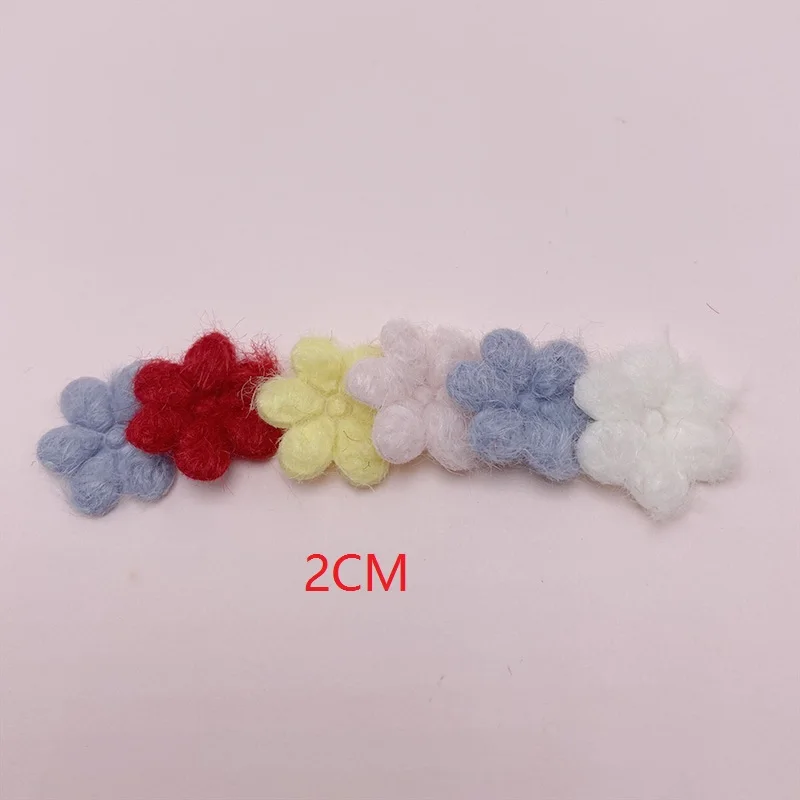 50PCS DIY handmade jewellery accessories fresh plush small flowers small flower patch headdress hair accessories phone case beau