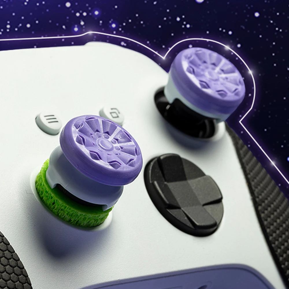 NEU 2PCS Freek Galaxy Professional Thumbstick (Lila Schwarz & Weiß) für Xbox Series X/S Thumbstick – Detail 4