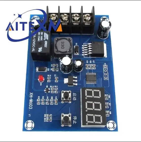 1PCS XH-M603 Charging Control Module 12-24V Storage Lithium Battery Charger Control Switch Protection Board