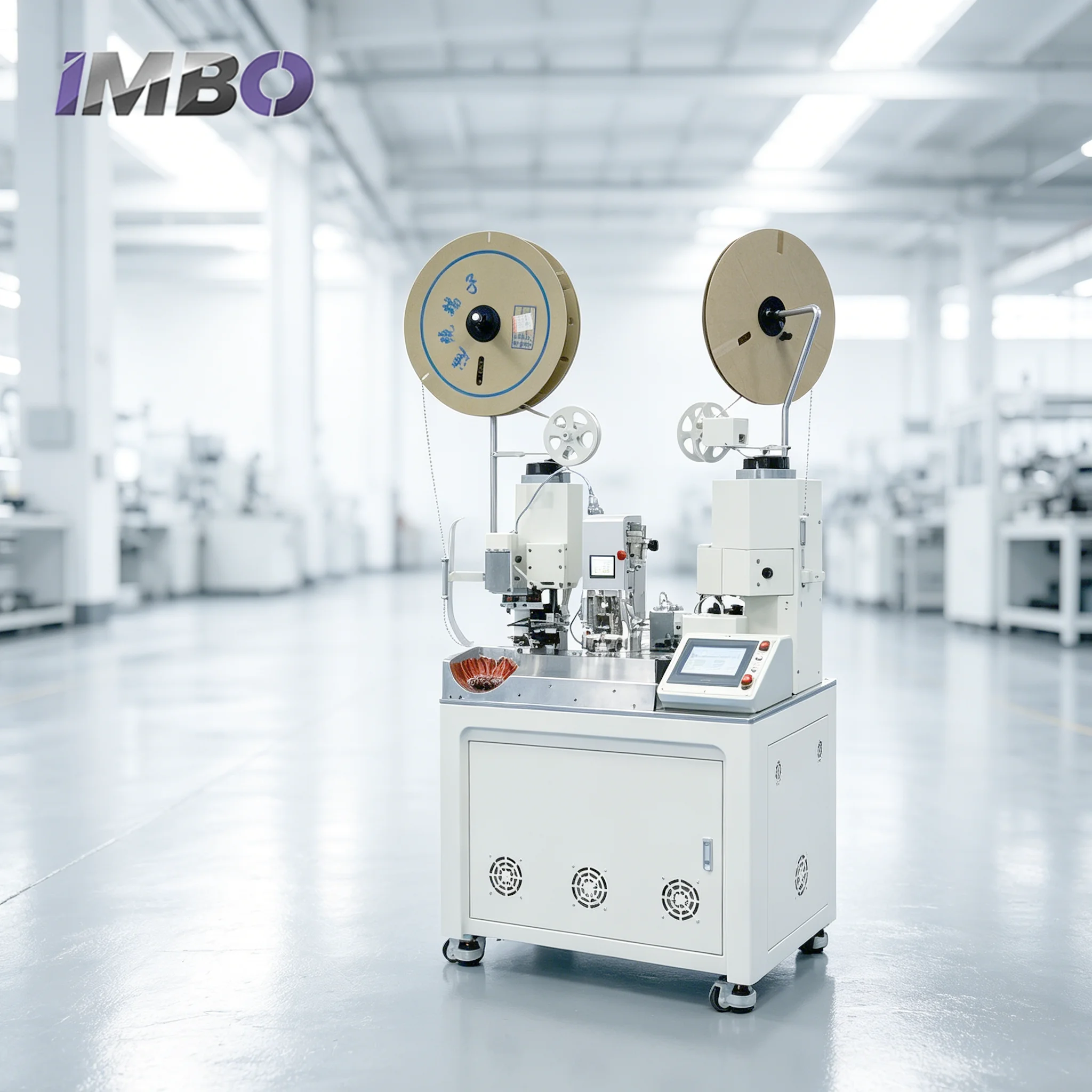 Professional Fully Automatic Terminal Crimping Machine With Waterproof Sealing Plug Double-Ended Cable Crimping Machine