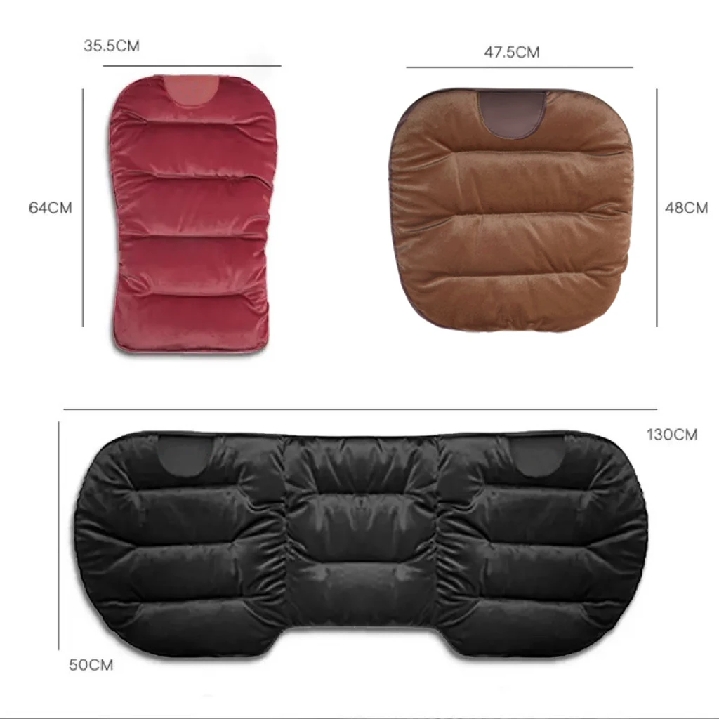 Universal Plush Car Front Seat Cover Cushion Auto Soft Pad For Renault Megane Clio Kadjar Captur Sandero Duster Koleo