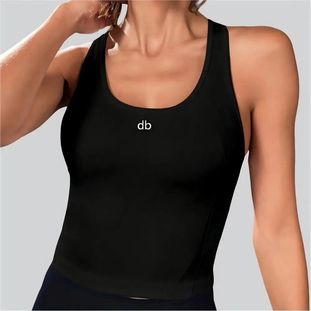 2026 New Style U-neck Sensual Shaping X-shaped Back Yoga Set - Versatile and Slimming Fitness Sleeveless Yoga Back Cover