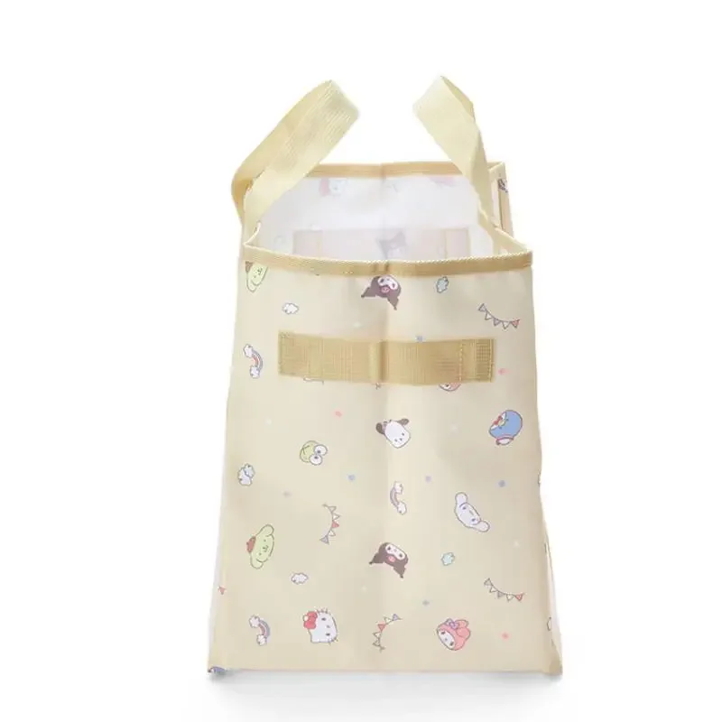 حقيبة مستحضرات التجميل Hello Kittys حقيبة حمل شبكية كرتونية حقيبة My Melody Fold Leisure المحمولة حقائب تخزين الشاطئ الخفيفة للغاية للمرأة