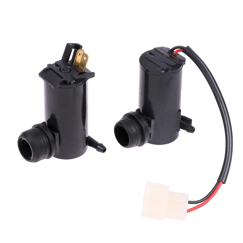 12V Universal Car Glass Wiper Windshield Water Washer Pump Jet Motor Car Styling Windcreen Replacement Kit