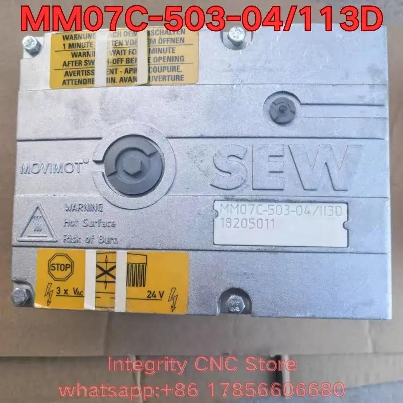 Second-hand MM07C-503-04/113D inverter function test is normal