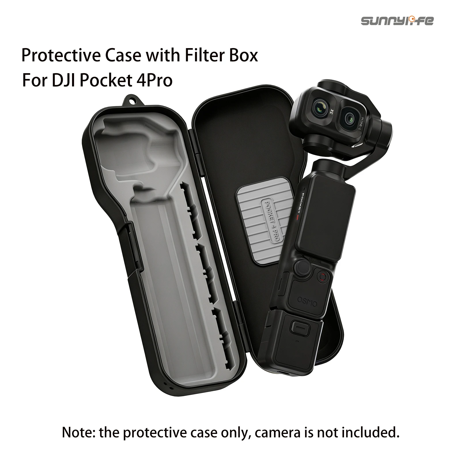 Pocket 4 Pro Storage Case Protective Cover Hard Case for DJI OSMO Pocket 4 Pro Accessories Anti‑scratch Portable Box