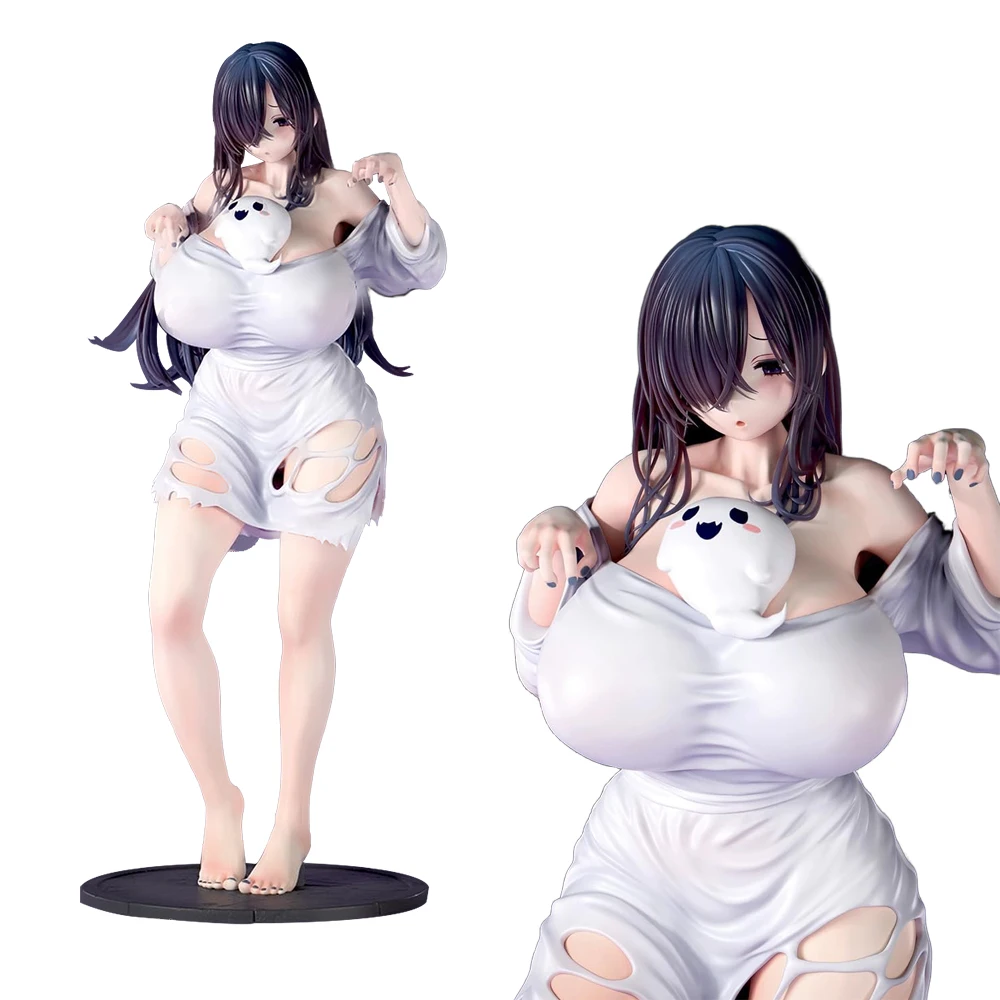 19CM Anime Ghost Girl Figure Ghost Guide Ghost Guide Halloween Animation Model Toys Gifts Collection Decoration Ornaments PVC