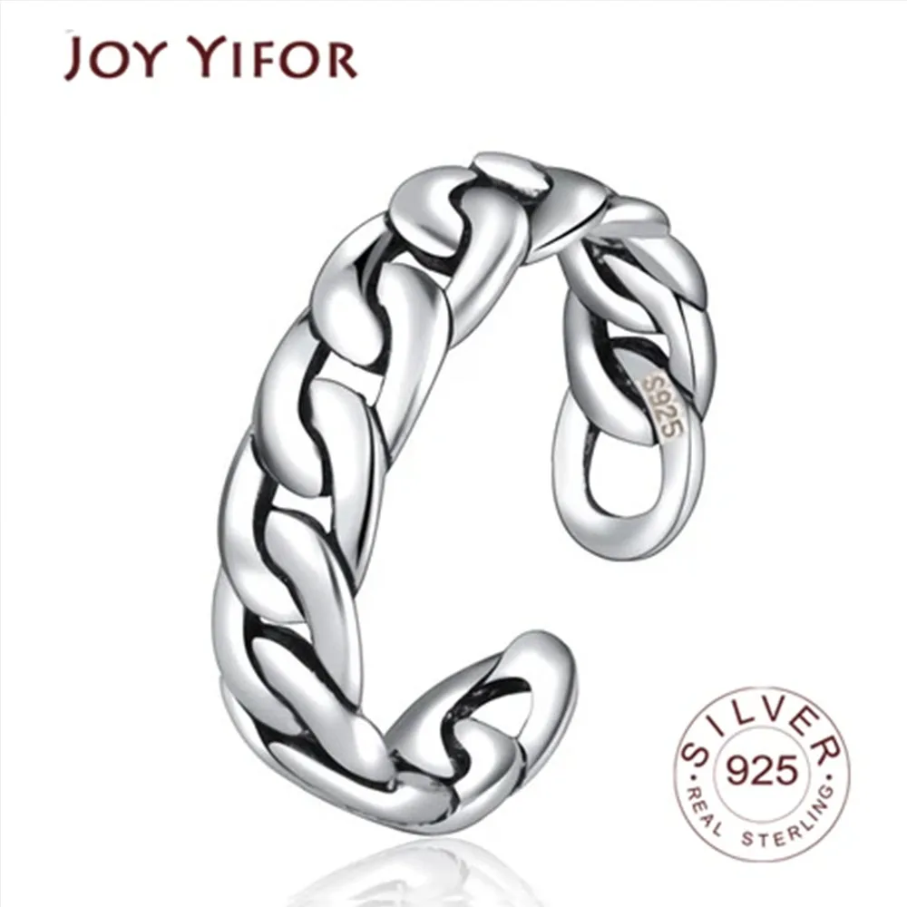 Bague de fête empilable en argent regardé 925 pour femme, cadeau de bijoux fins originaux, 9 styles, offre spéciale