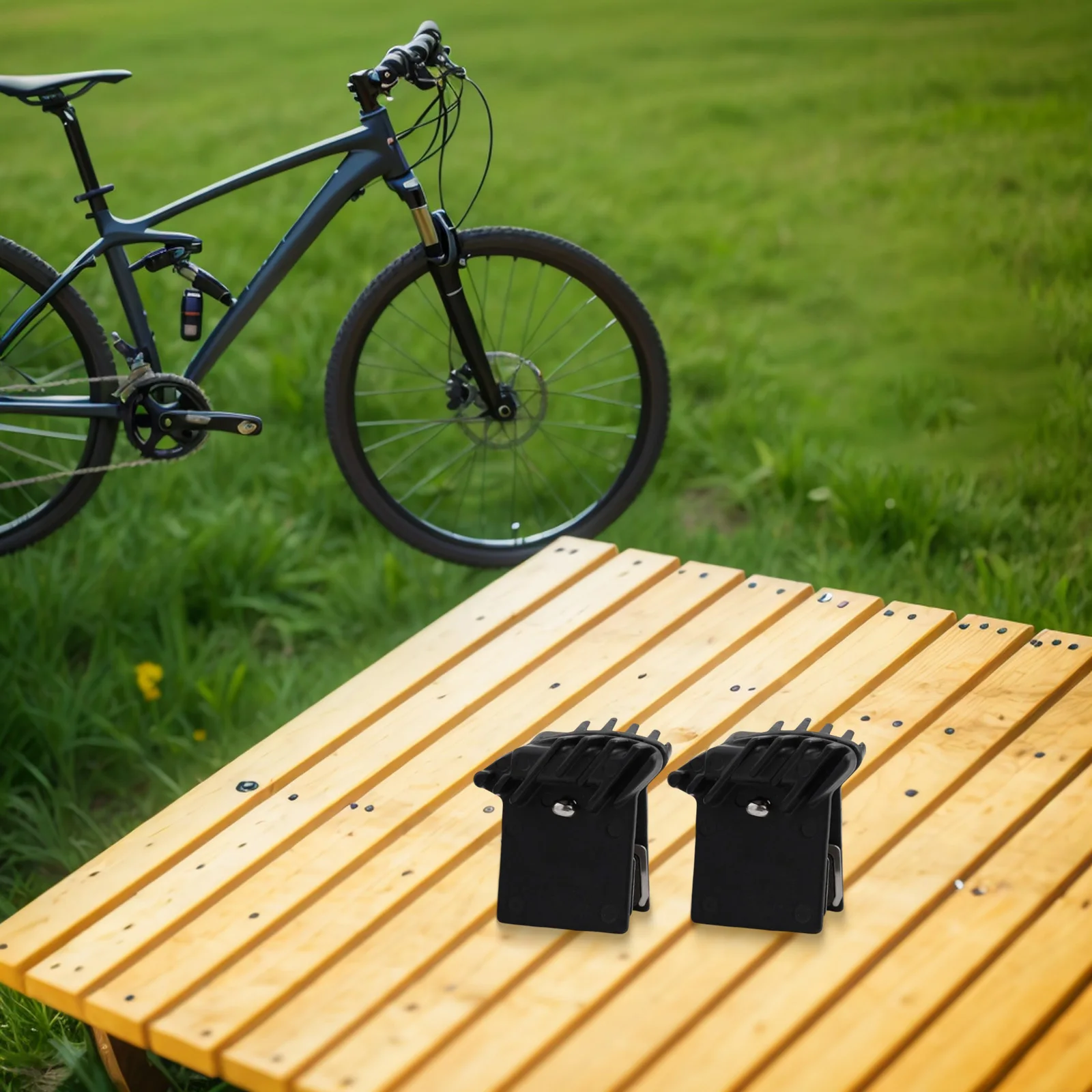 

For Semi Metal Disc Brake Pads for NUTT Mountain Bike Hydraulic Caliper Engineered for Cooling and Noise Reduction 2 Pairs