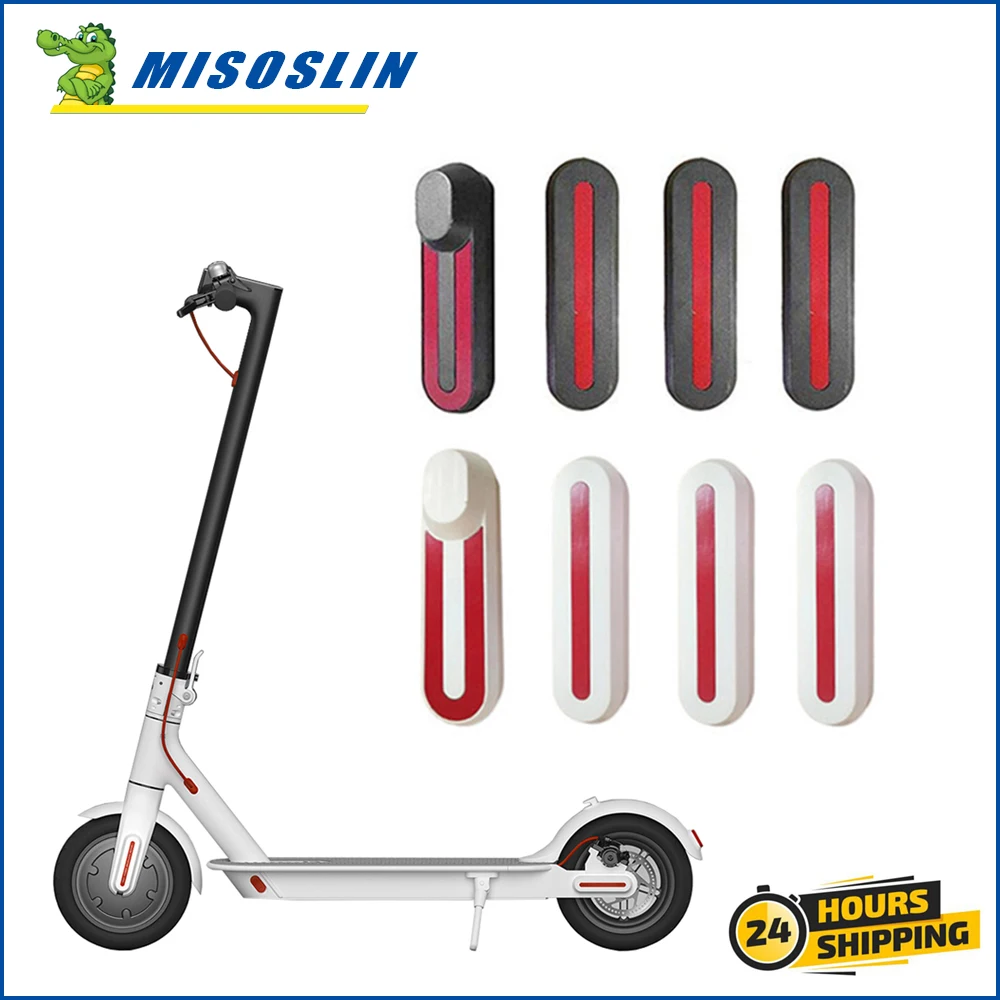 Electric Scooter Rear Wheel Cover for Xiaomi M365 Pro 1s Skateboard Front Tire Hubs Protect Shell Case Reflective Sticker Parts