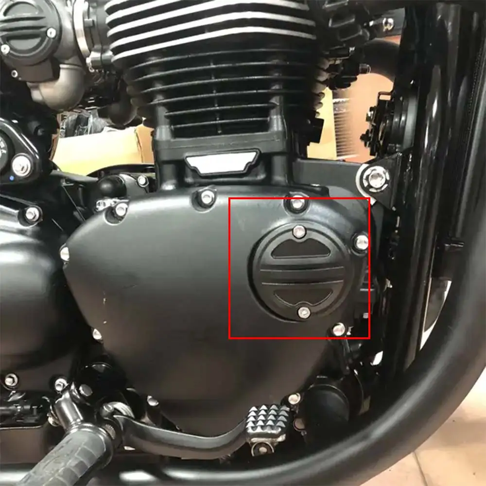 Motorcycle Accessory Inspection Cover Aluminum Black 70mm 1 PCS For Triumph Scrambler 1200 XC Scrambler 1200 XE Speed Twin 2019