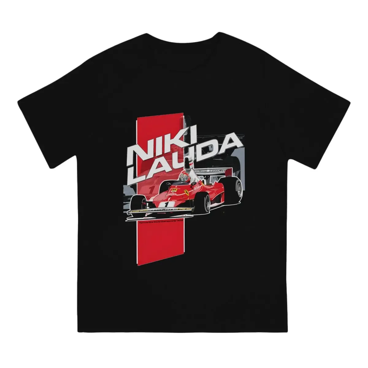 Niki Lauda Special Polyester TShirt Formulate 1 FF Comfortable Graphic  T Shirt