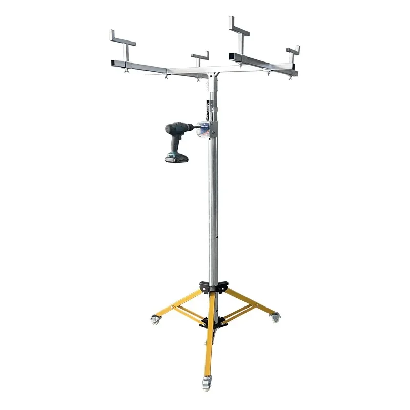 

Air conditioner installation New tool special duct Mobile ceiling lifter Multifunctional portable type