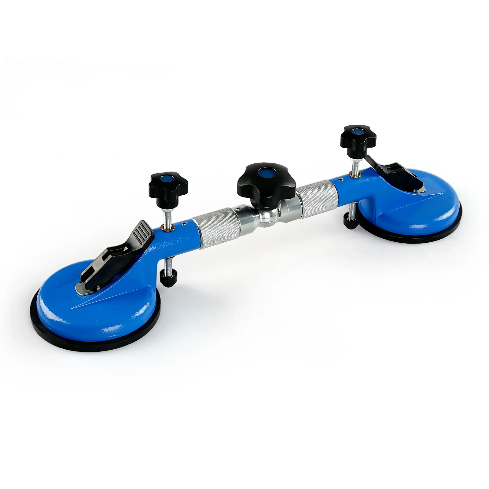 LOZLIN 360Degree Angle Adjustable Fixed Splicing Suction Cup Tensioner & Countertop Leveler - Seamless Joint Tool for Tiles/Marble, Heavy-Duty Glass Leveling & Seaming Device Installation Tool