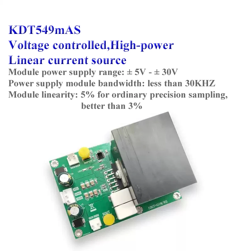 OPA549T Module Voltage Controlled Constant Current Source High Voltage High Current Amplifier V1 Howland