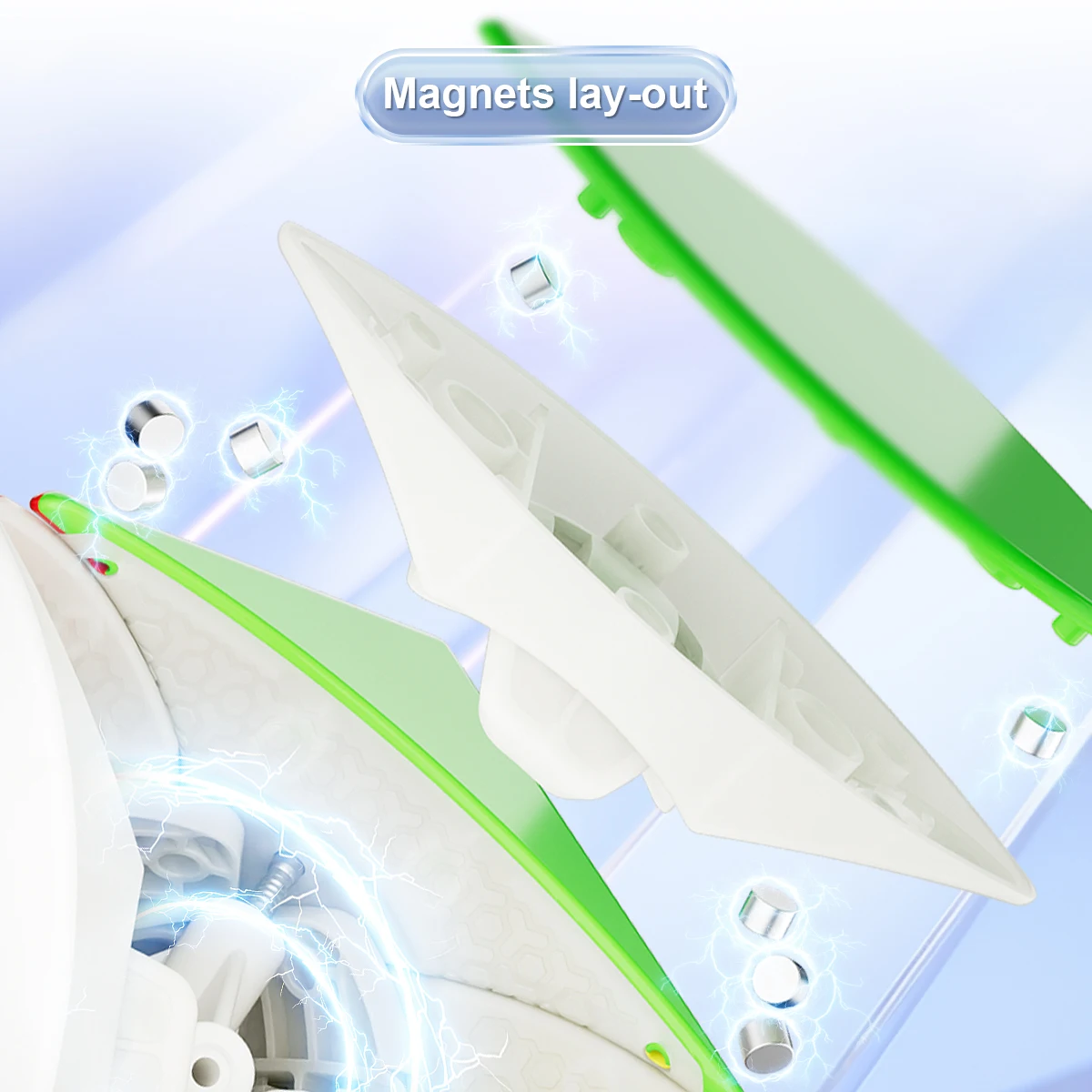 YongJun Pocket Maple Leaf Cube Mini Pocket Puzzel Mini Fidget Cube 48mm Educatief Magische Kubus Speelgoed Voor Kinderen magnetische Kubus