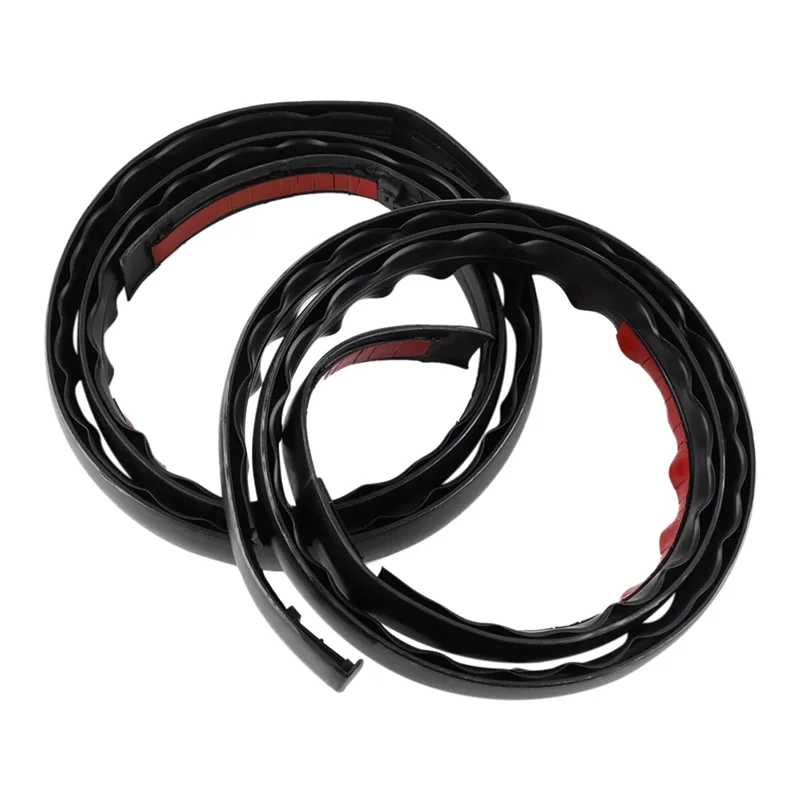 ABPP-2 PCS 지붕 드립 몰딩 Toyota Tacoma Double Cab 2005-2015 Rh&Lh 75551-04063, 75552-04061 용 검정색 자동차 용품