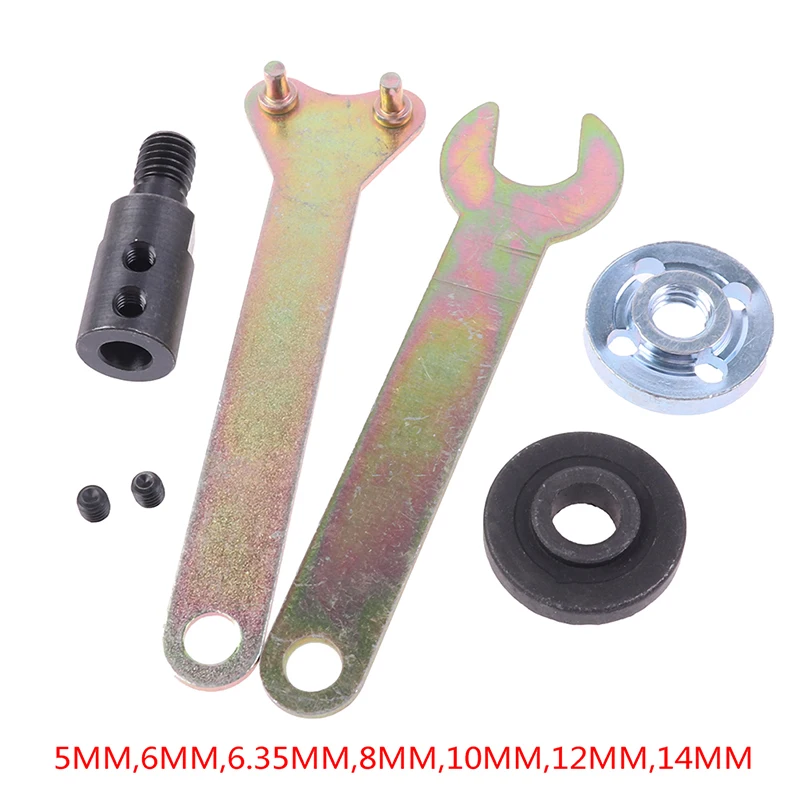 Imagem -04 - Drill Spindle Chuck Adapter Moagem Polimento Shaft Biela 100 tipo Angle Grinder Aplicável a mm mm 10 mm 12 mm M10