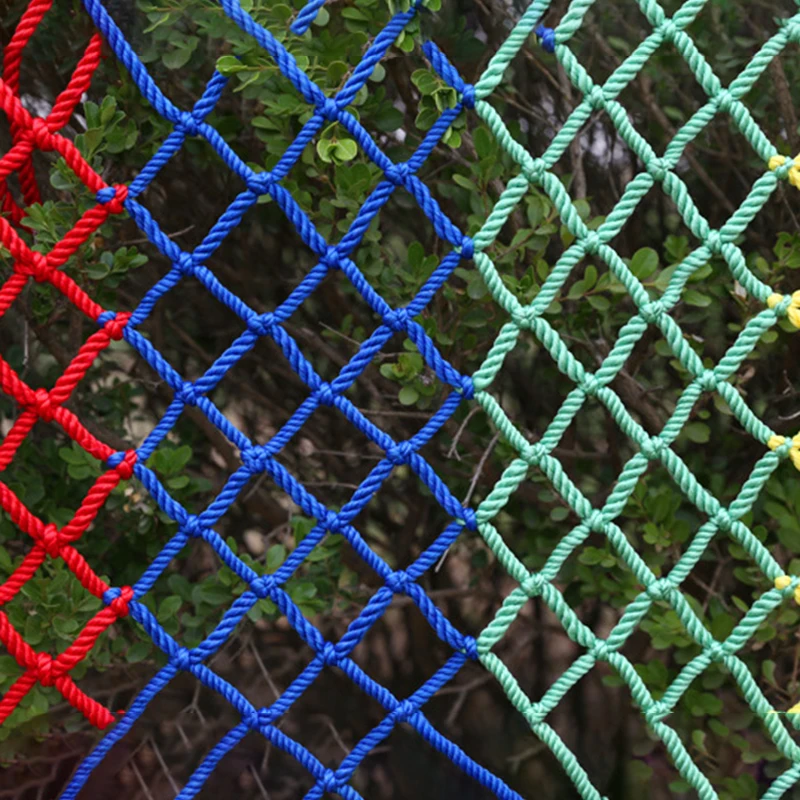 Child Safety Net Home Balcony Stair Railing Protector Pet Toy Anti-fall Sturdy Polyester Fence Garden Trellis Durable Fence