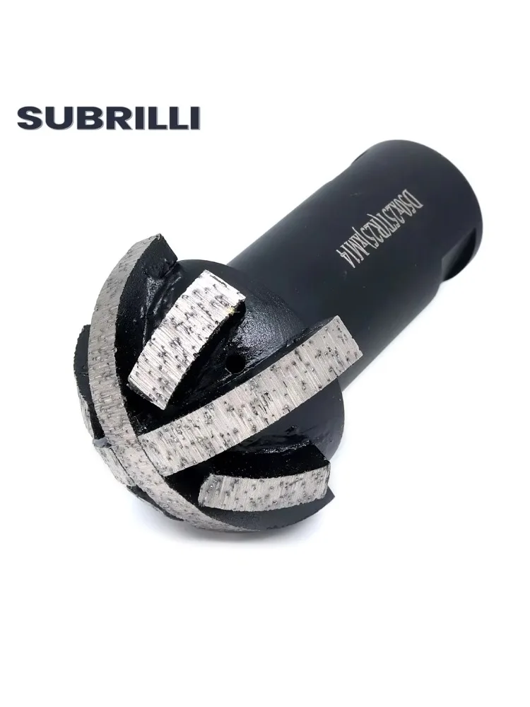 SUBRILLI D50mm gwint M14 diamentowa głowica kulowa frezy tarcza szlifierska do kamienia granit kwarcowy narzędzie do betonu 1 sztuka — zdjęcie 2