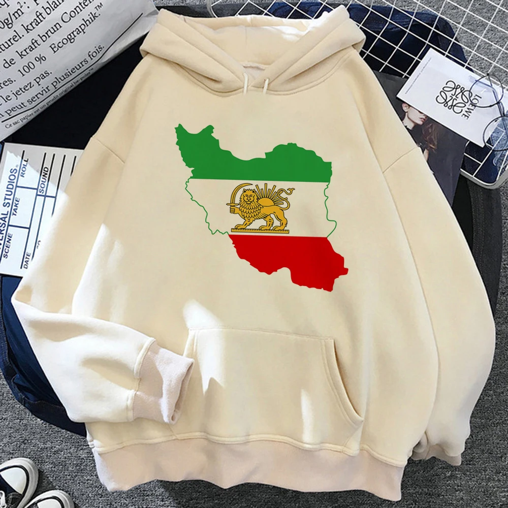 

Iran hoodies women aesthetic sweat y2k tracksuit female 90s clothes