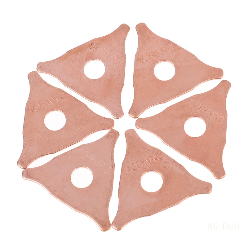 

10PCS Car Dent Repair Washer Pads - Triangle & Star Shapes for Spot Welder Dent Pulling