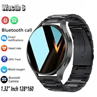 LAXASFIT 2025 nuevo reloj inteligente 6 Bluetooth llamada deportes monitoreo de salud hombres mujeres reloj inteligente regalo para Android IOS